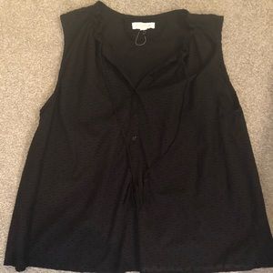 Emerson Fry Black sleeveless top